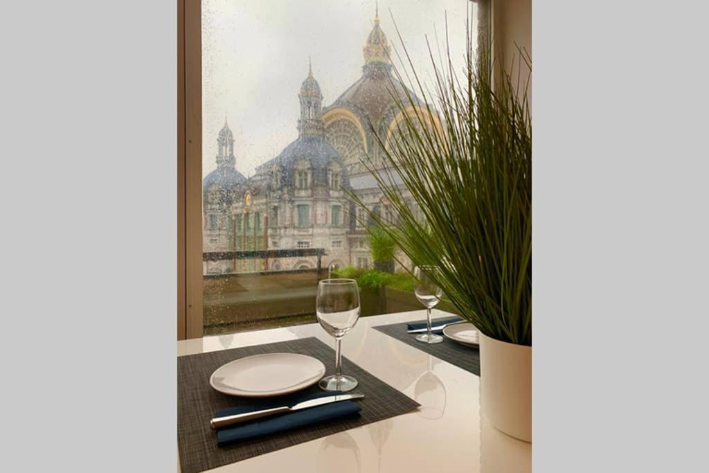 City Penthouse, Rooftop Terrace, Free Netflix, Wifi And Airco Antwerpen Buitenkant foto