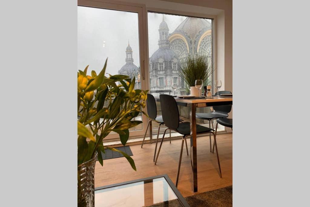 City Penthouse, Rooftop Terrace, Free Netflix, Wifi And Airco Antwerpen Buitenkant foto